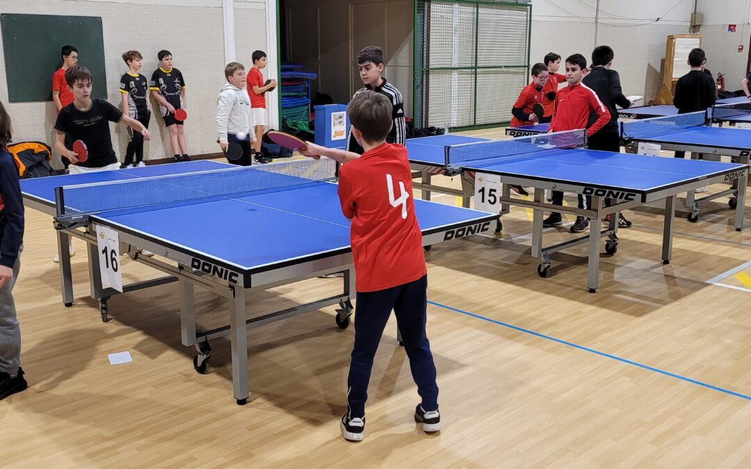 Compétition de Tennis de table secteur